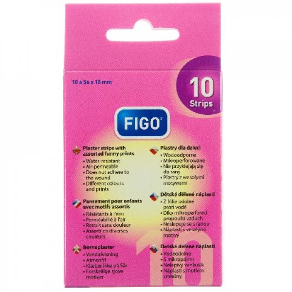 Figo Kinderpflaster in 10er Box - Prinzessinnen